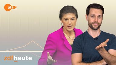 Sahra Wagenknecht neben Mirko Drotschmann