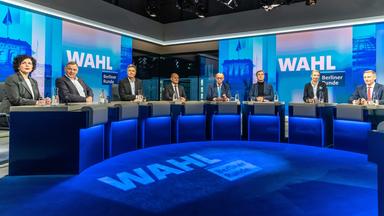Berliner Runde im ARD Hauptstadtstudio