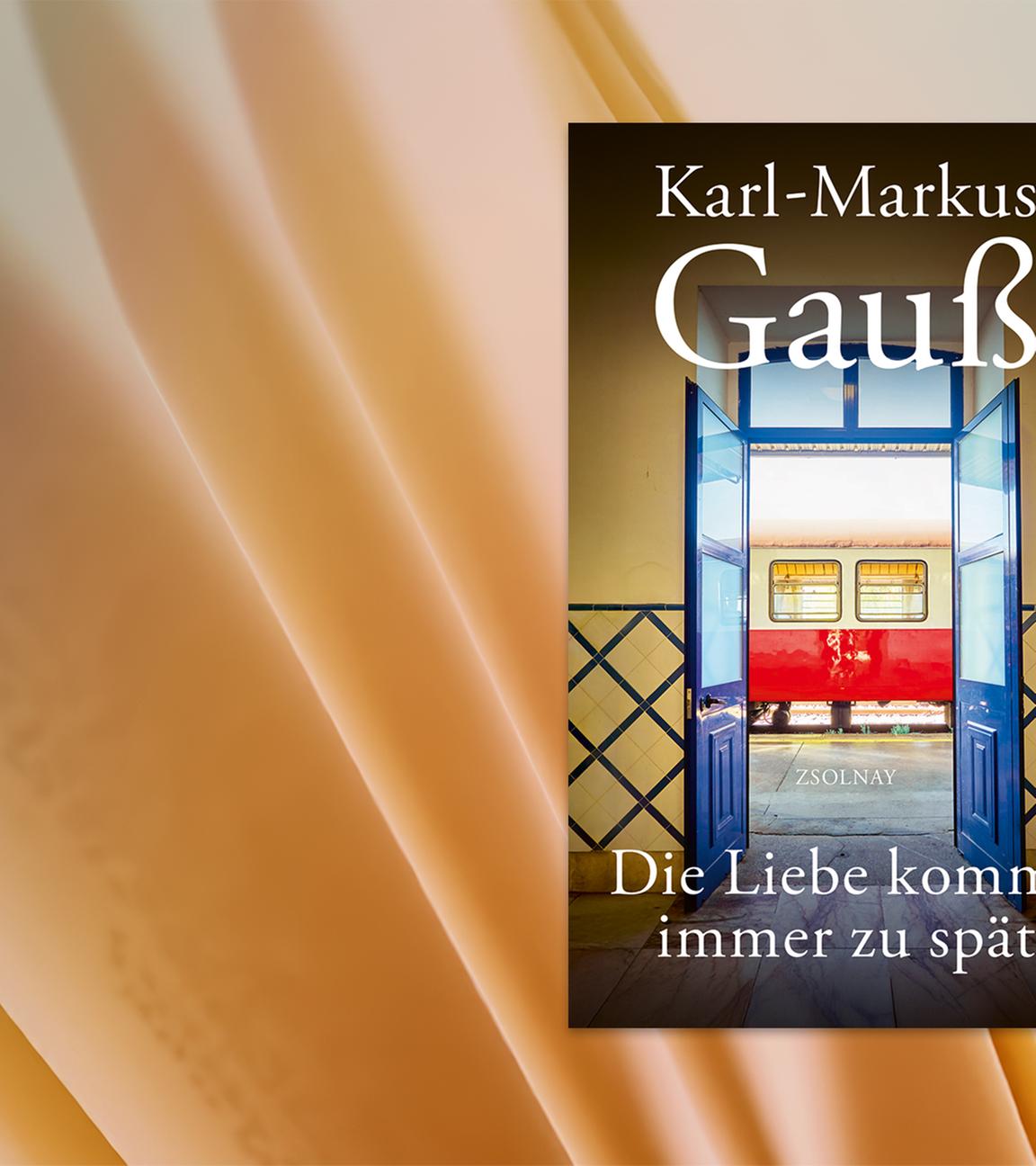 Auf dem Cover des Buches sieht man die Illustration eines Bahnhofs mit Zug.
