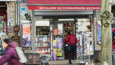 Buchhandlung "Zur schwankenden Weltkugel" in Berlin