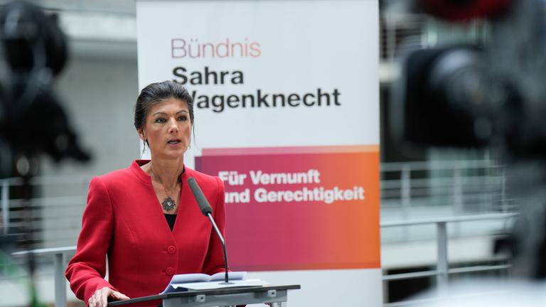 Archiv: BSW, Parteivorsitzende, Sahra Wagenknecht in Berlin