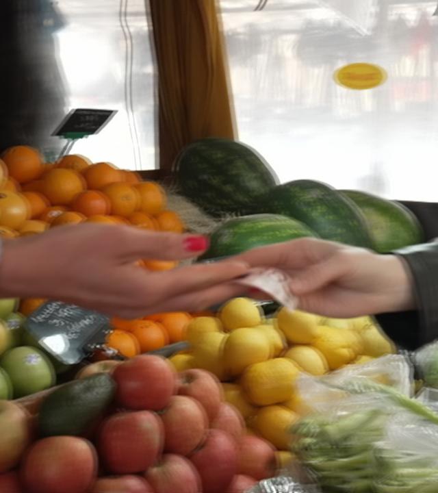 Gemüsestand in Bulgarien