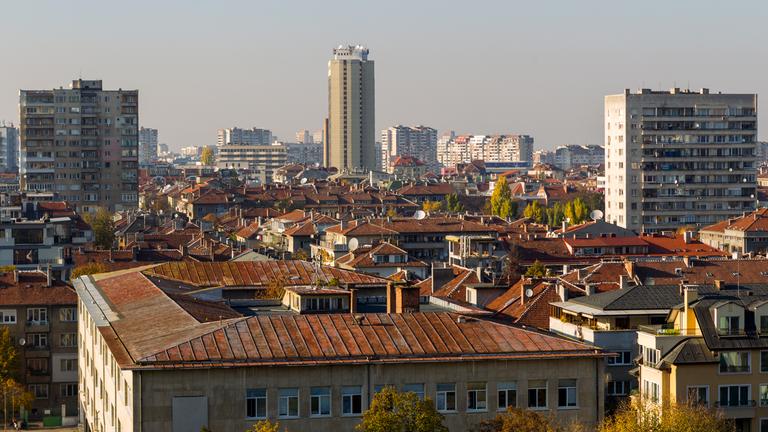 Stadtansicht von Sofia Bulgarien