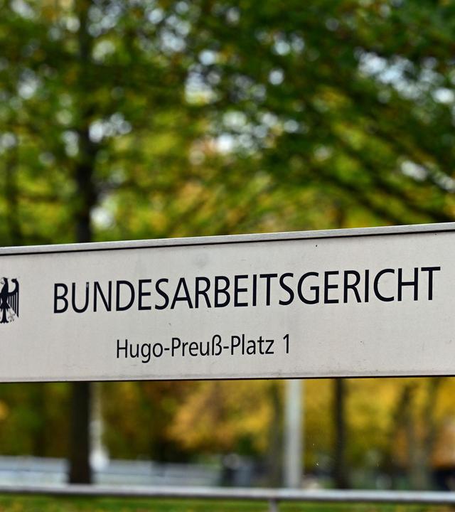 Das Bundesarbeitsgericht in Erfurt.