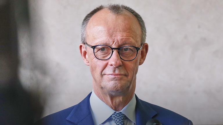 Nahaufnahme von Friedrich Merz