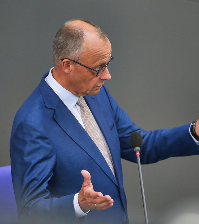 Bundeskanzler Friedrich Merz (CDU)