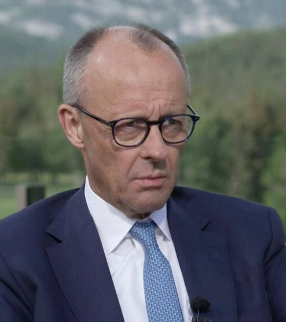 Bundeskanzler Friedrich Merz im Interview mit Diana Zimmermann