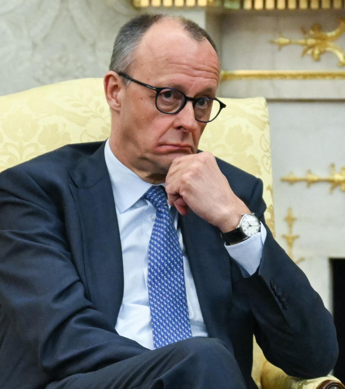 USA: Bundeskanzler Friedrich Merz im Oval Office