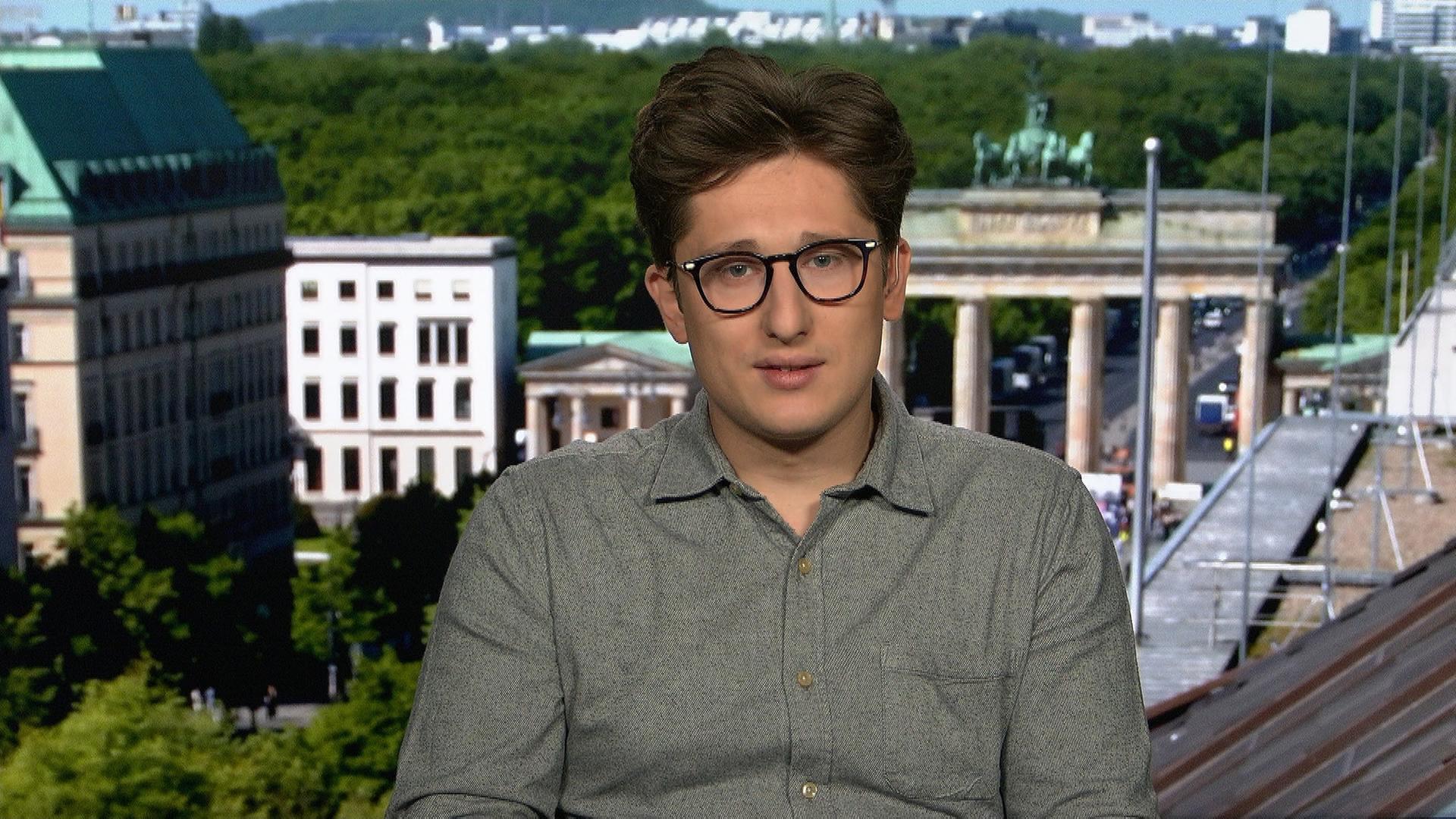 Juso-Chef Türmer äußert sich zum Kanzler-Votum.