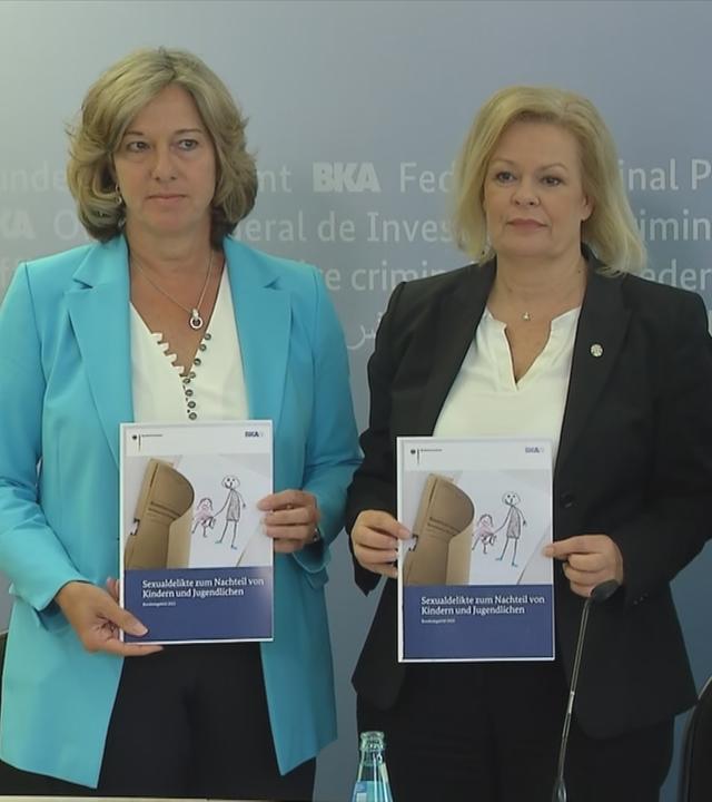 Vorstellung des Bundeslagebilds 2023 zum sexualisierten Missbrauch von Kindern und Jugendlichen