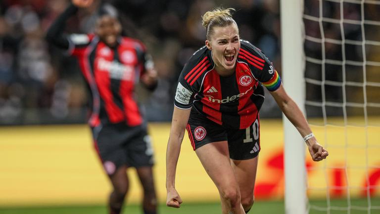 Bundesliga, Eintracht Frankfurt - SC Freiburg: Laura Freigang (Eintracht Frankfurt)