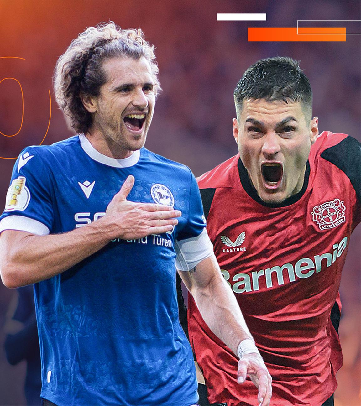 Die Top 10 der besten Tore der Bundesliga.