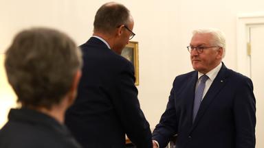 Bundespräsident Frank-Walter Steinmeier trifft Vertreter der Parteien CDU, SPD und Bündnis 90/ Die Grünen