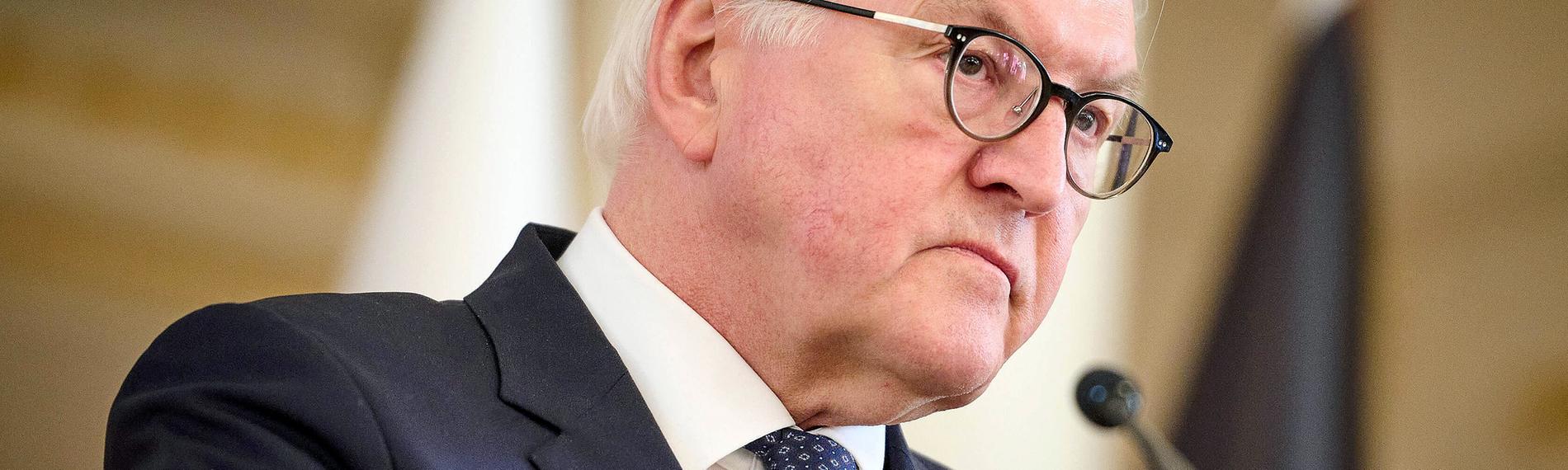 Frank-Walter Steinmeier am 08.04.2022 