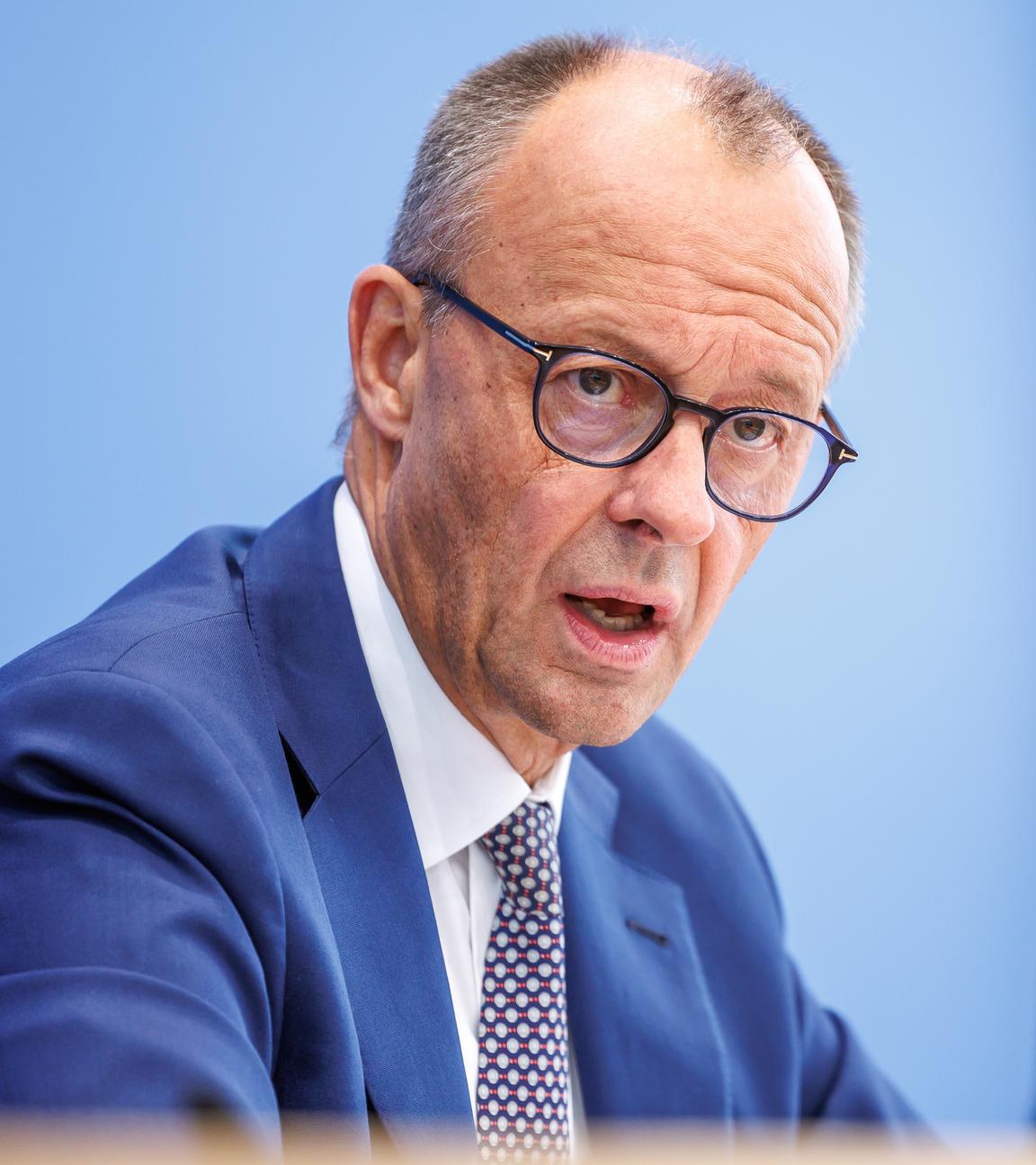 Bundeskanzler Merz auf der Bundespressekonferenz
