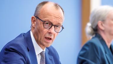 Bundeskanzler Merz auf der Bundespressekonferenz