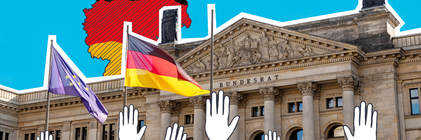 Im Gebäude des Bunderats werden Entscheidungen getroffen.