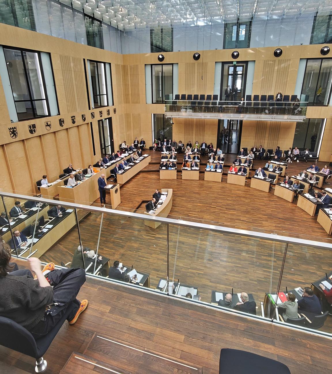 1062. Sitzung des Bundesrates: Blick ins Plenum während der Rede von Andreas Bovenschulte, SPD, Bremen