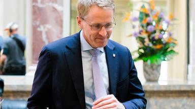 Daniel Günther (CDU), Ministerpräsident von Schleswig-Holstein, nach der Sitzung des Bundesrates. Der Bundesrat stimmte dem vom Bundestag bereits beschlossenen Gesetzentwurf nicht zu.
