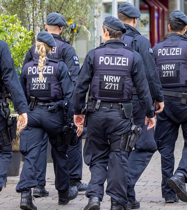 Gruppe von Polizisten