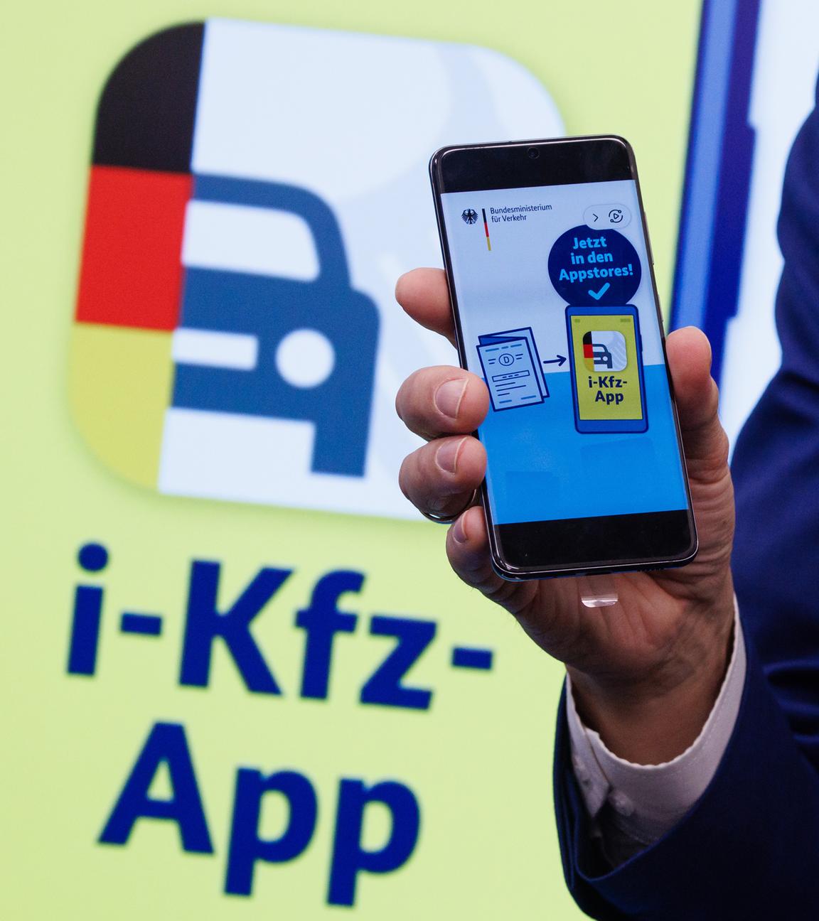 Die deutsche Bundesregierung bringt die i-kfz-App für digitale Fahrzeugzulassungsbescheinigungen auf den Markt.