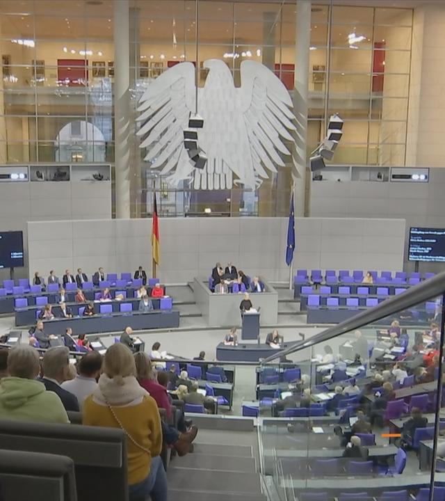 Bundestag von oben