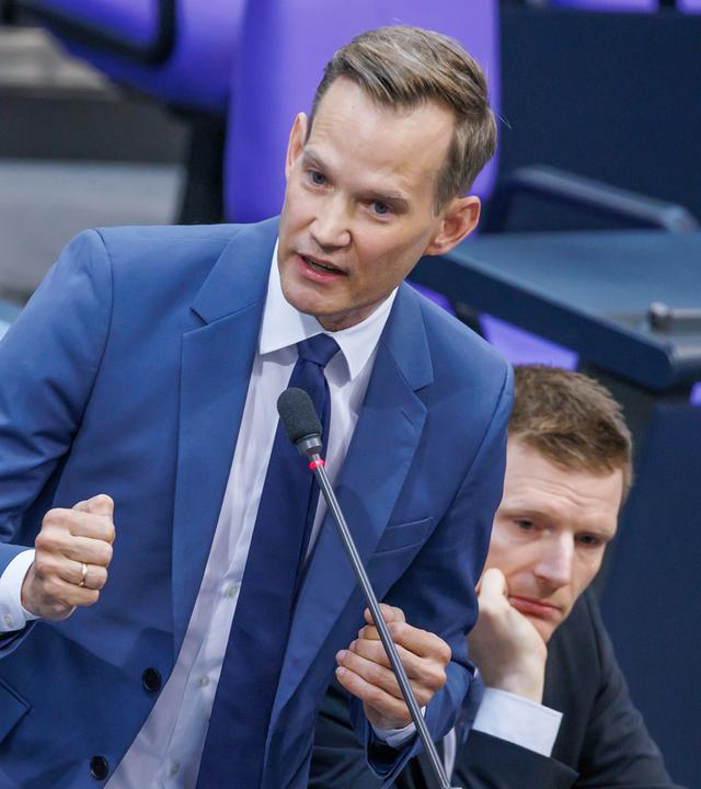 Hendrik Streeck (CDU) im Deutschen Bundestag