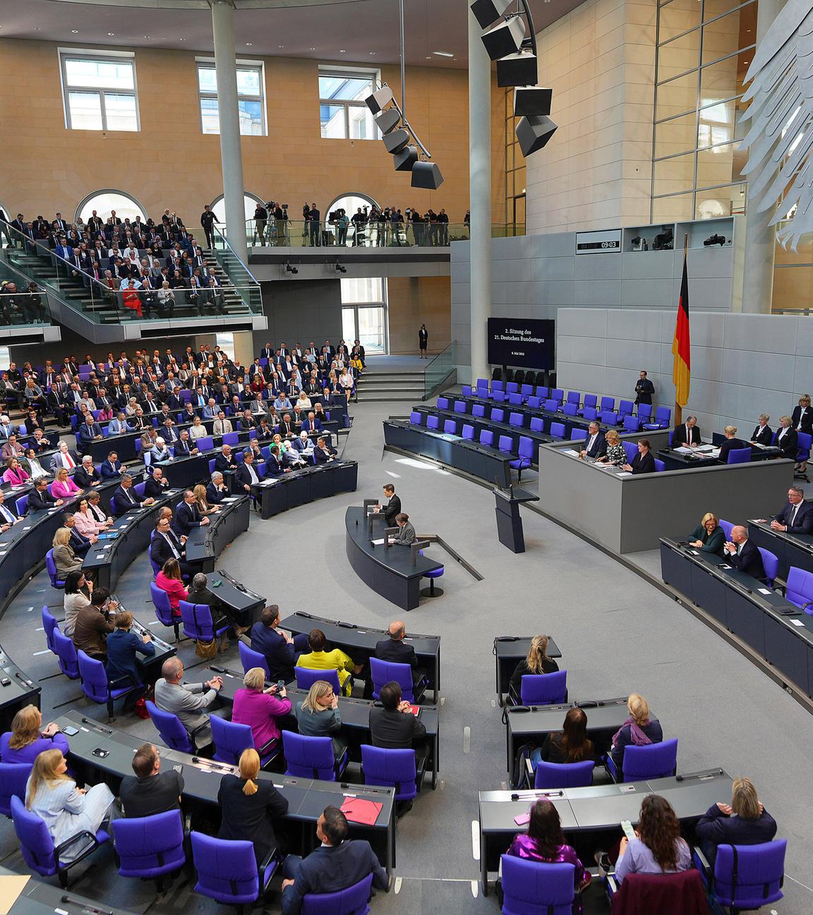 Kanzlerwahl im Bundestag