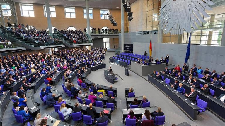 Kanzlerwahl im Bundestag