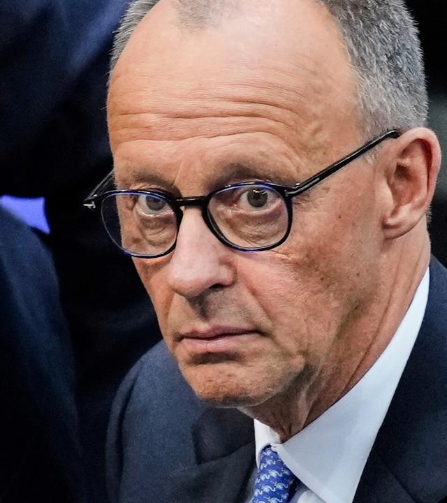 Kanzlerwahl im Bundestag, Friedrich Merz, aufgenommen am 06.05.2025