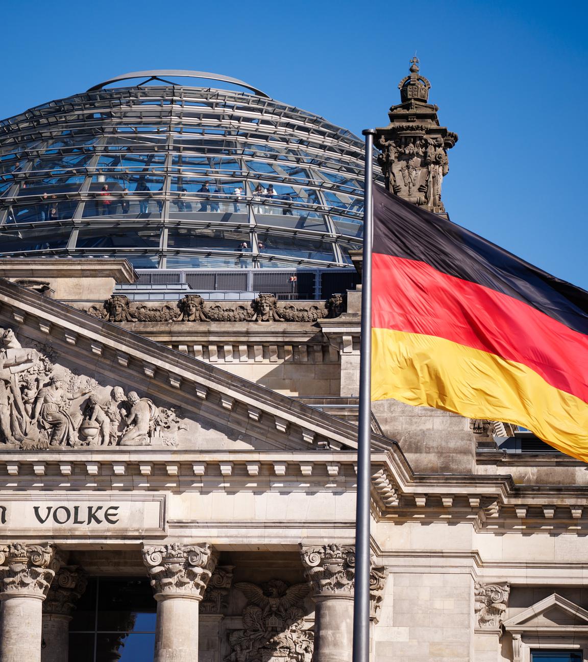 Reichstagsgebäude in Berlin