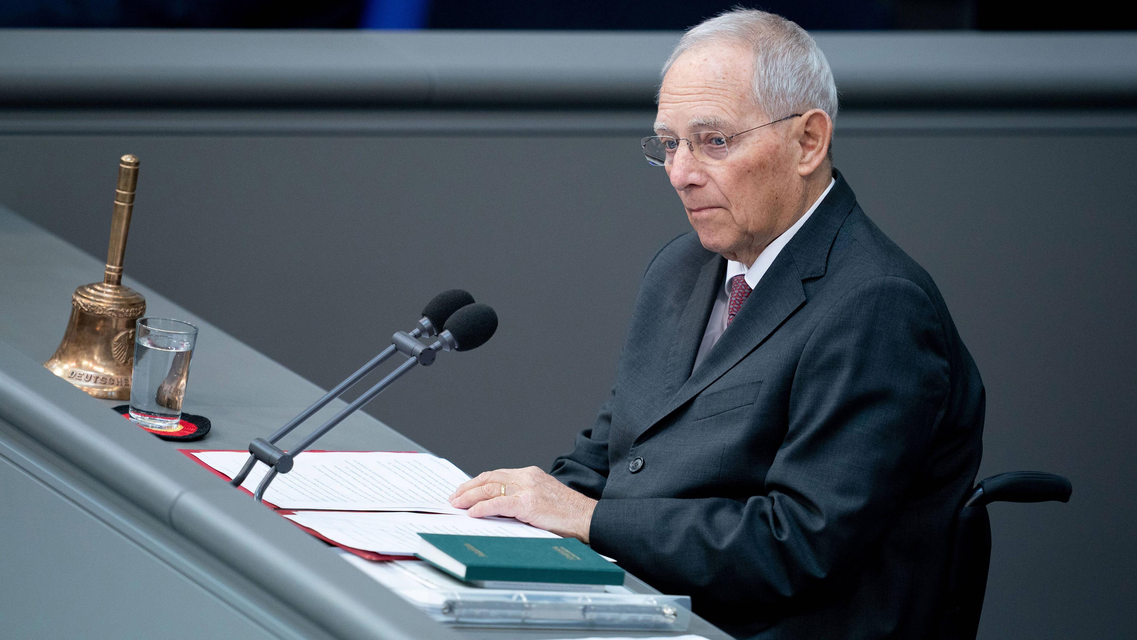 Bundestag - Schäuble