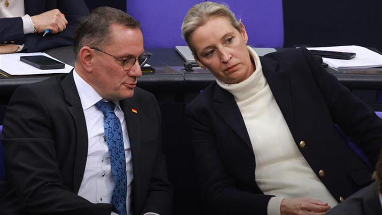 Alice Weidel und Tino Chruppala