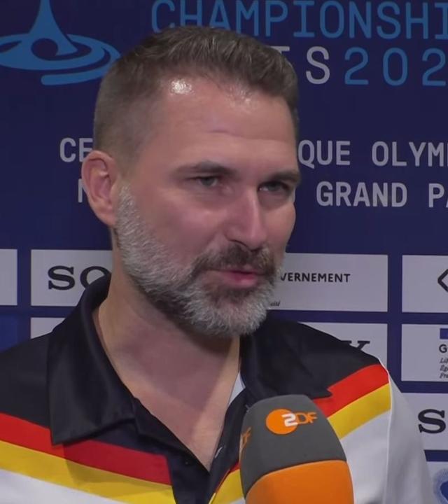 Wassersprung-Bundestrainer Christoph Bohm zieht im ZDF-Interview EM-Bilanz