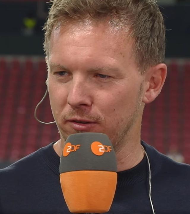 Julian Nagelsmann im ZDF-Interview bei Katrin Müller-Hohenstein.
