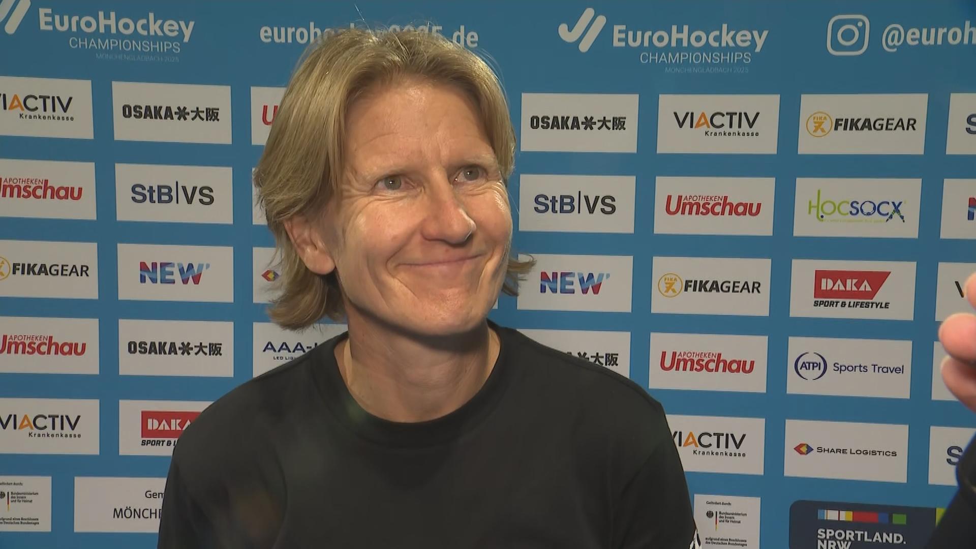 Bundestrainerin Janneke Schopmann