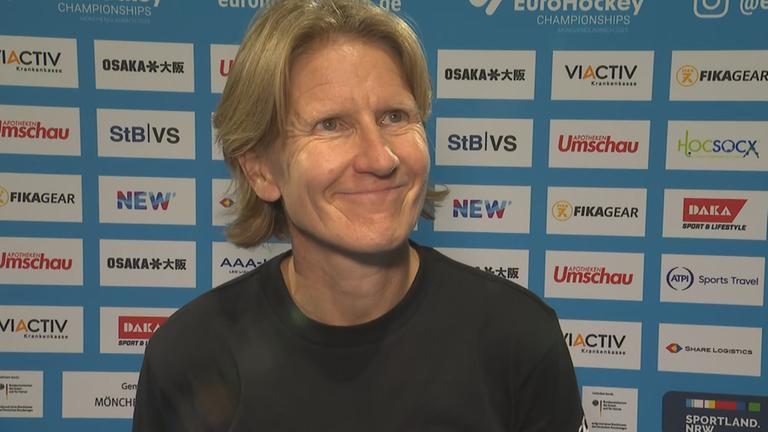 Bundestrainerin Janneke Schopmann