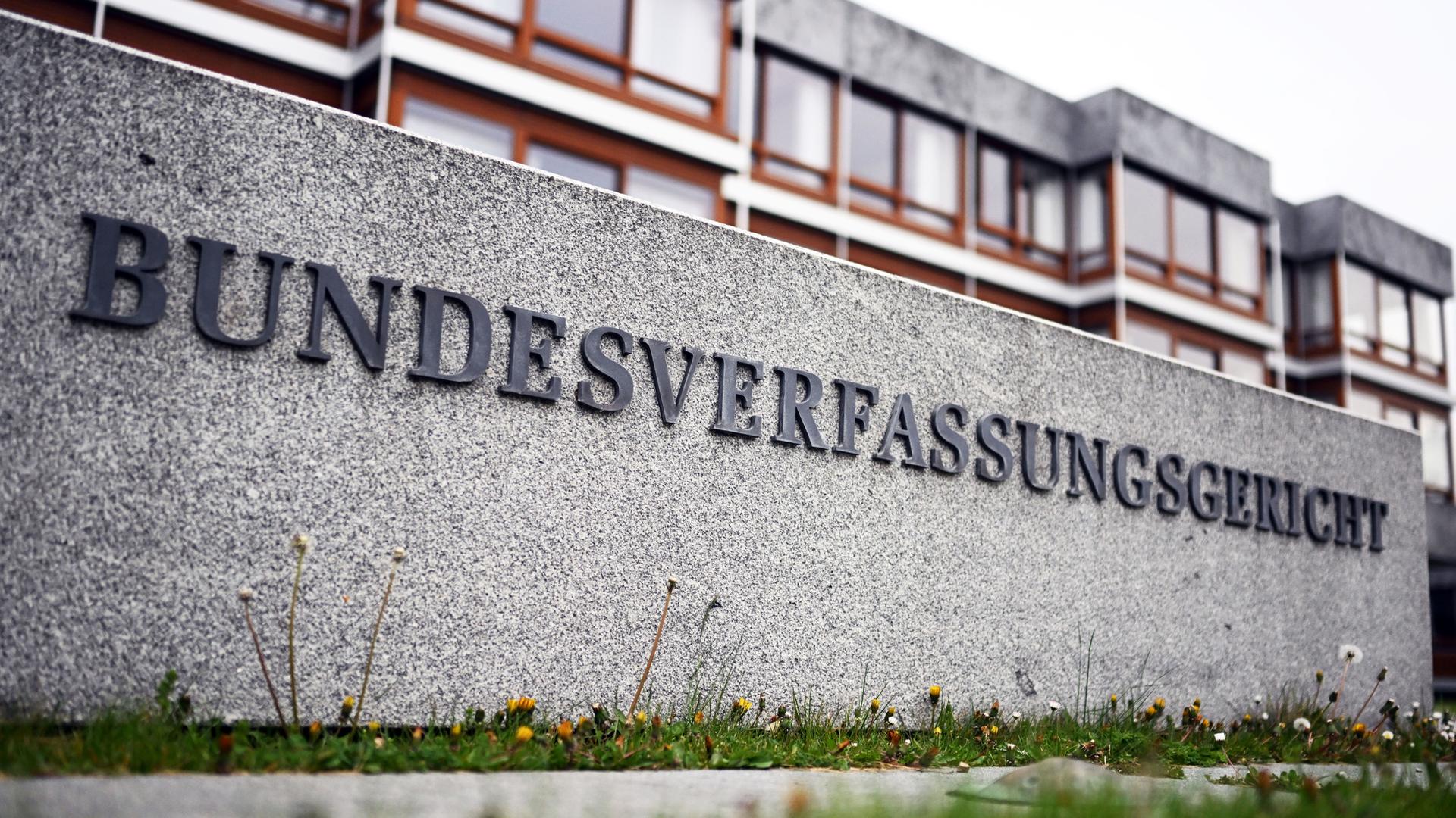 Baden-Württemberg, Karlsruhe: Außenaufnahme des Bundesverfassungsgerichts.