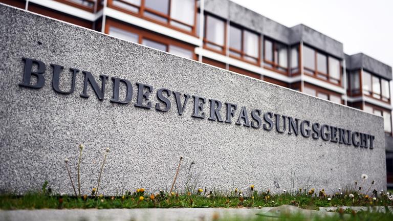 Baden-Württemberg, Karlsruhe: Außenaufnahme des Bundesverfassungsgerichts.
