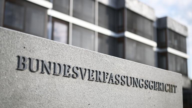 Außenaufnahme vom Bundesverfassungsgericht. 