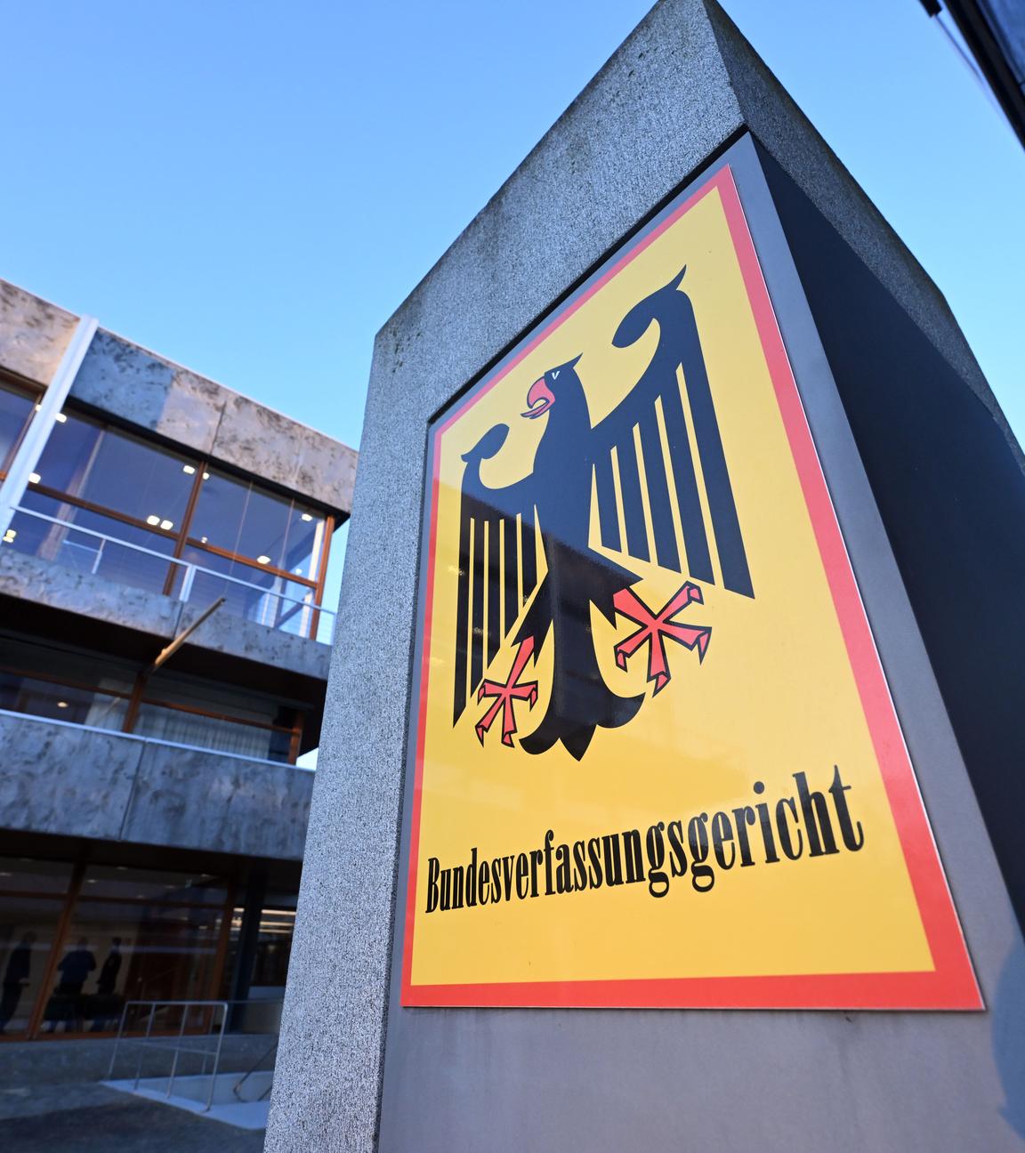 Das Gebäude des Bundesverfassungsgericht in Karlsruhe.