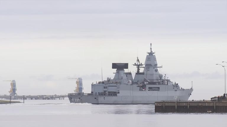 Bundeswehr-Fregatte Hessen