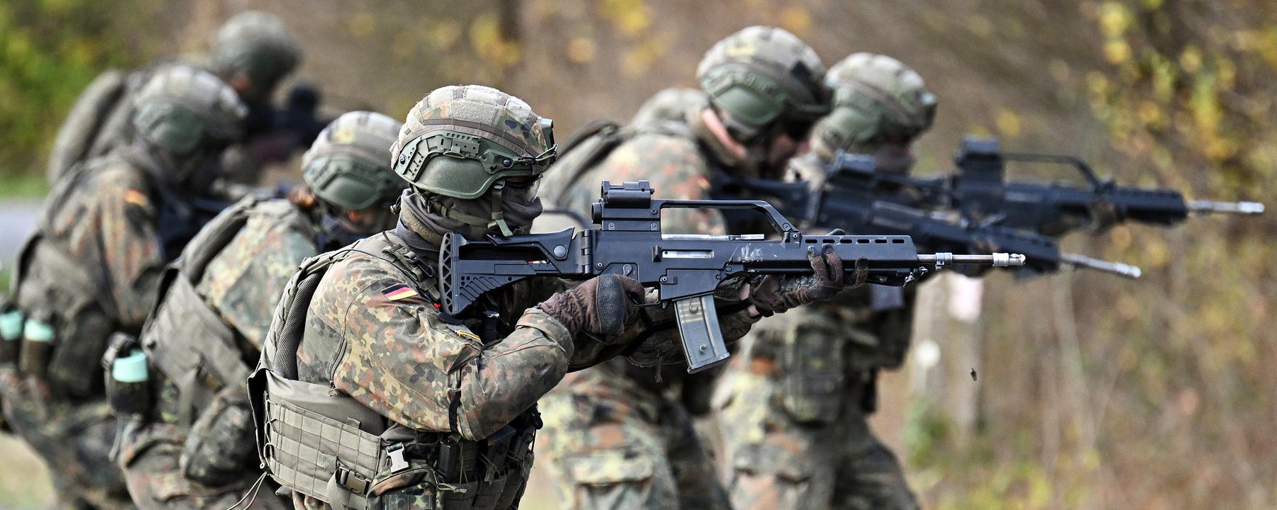 Medientag zur Basisausbildung bei der Bundeswehr, aufgenommen am 13.11.2025