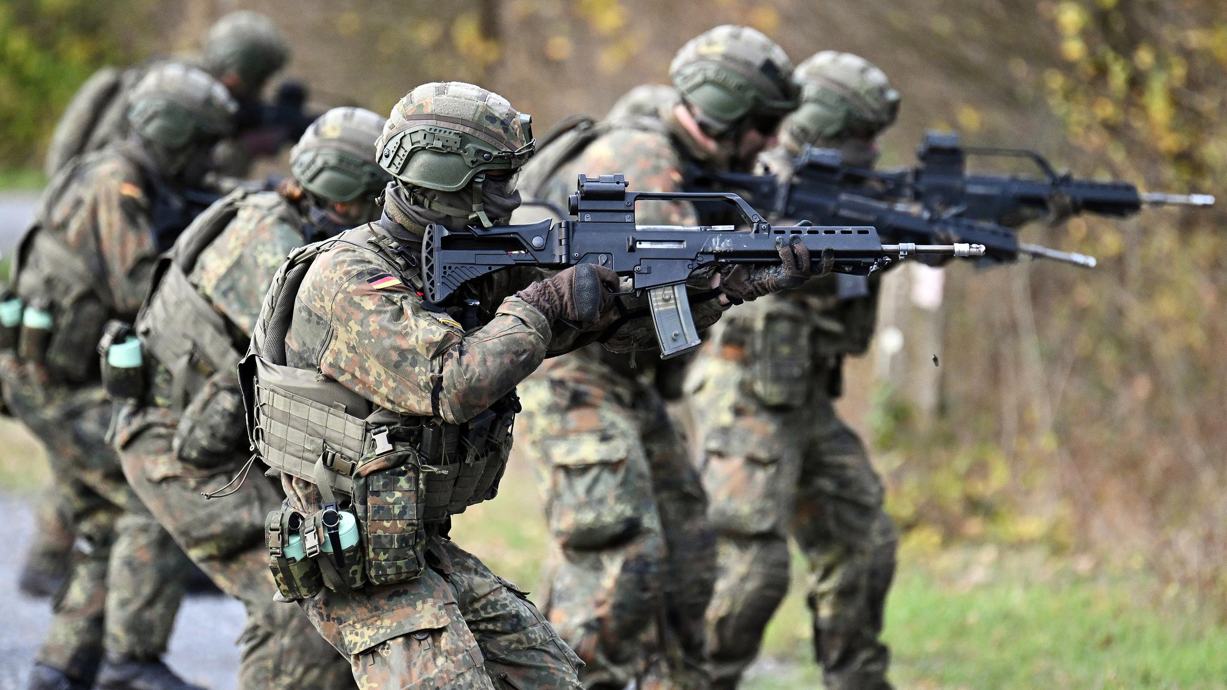 Medientag zur Basisausbildung bei der Bundeswehr, aufgenommen am 13.11.2025