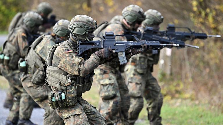 Medientag zur Basisausbildung bei der Bundeswehr, aufgenommen am 13.11.2025
