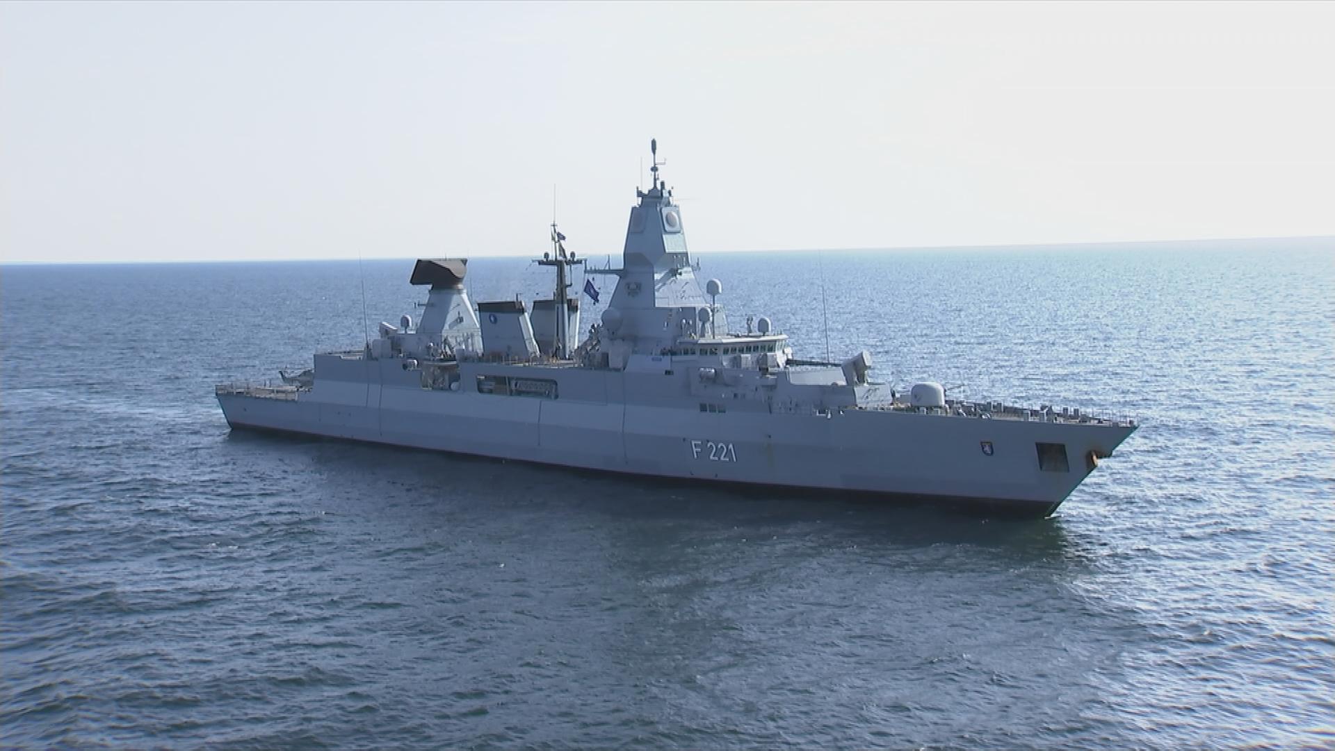 Bundeswehr-Fregatte Hessen