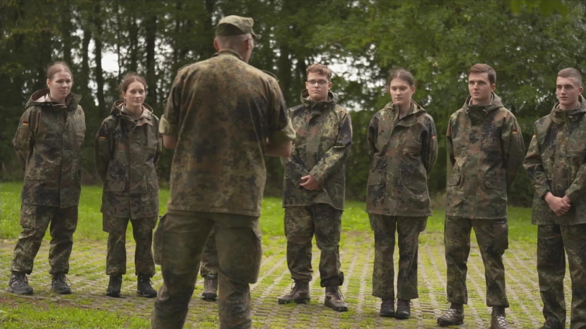 auszubildende Bundeswehr Soldaten