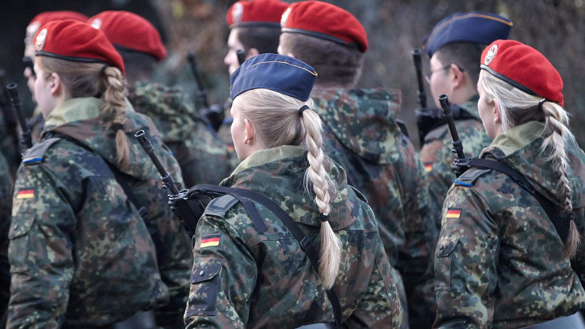 Soldatinnen der Bundeswehr