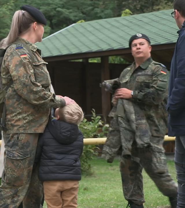 Bundeswehrdorf in Litauen