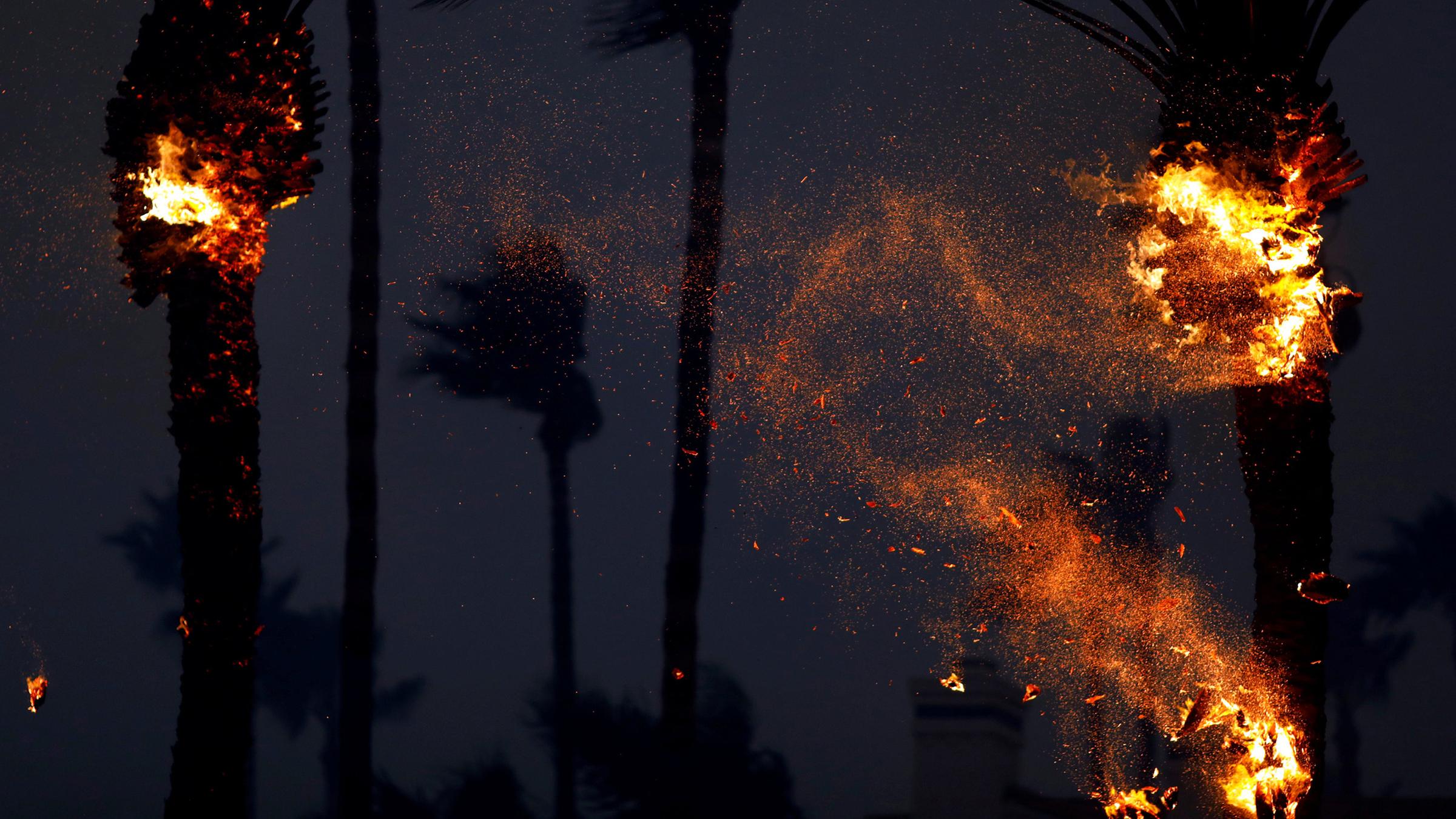 Buschbrände in Kalifornien